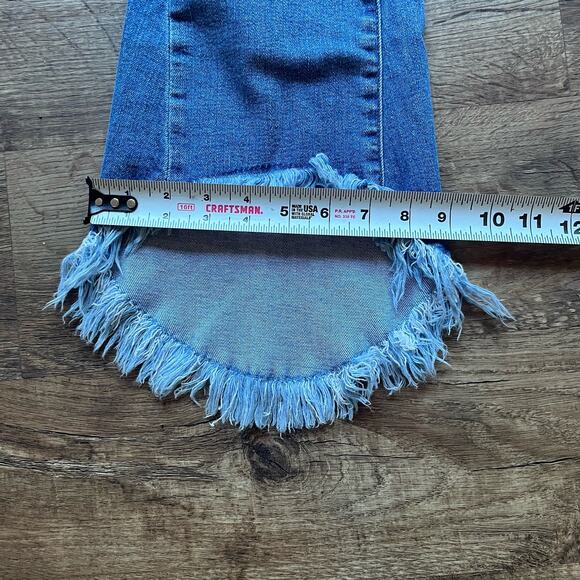 Miss Me Jeans Crop Flair Womens 25 Denim M2207CF - Picture 4 of 8